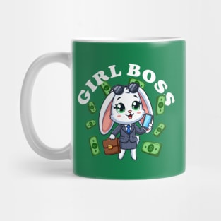 Girl Boss Bunny Mug